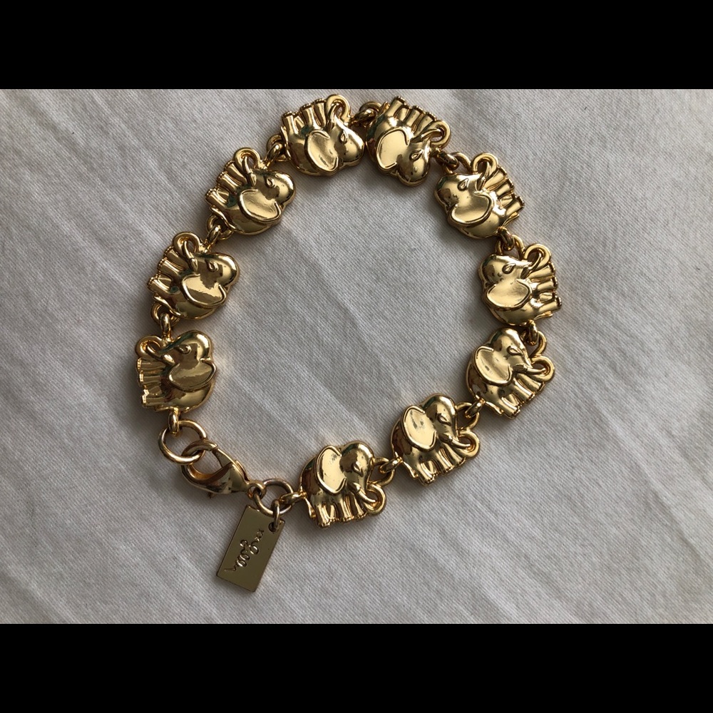 Lilly Pulitzer Elephant Clasp Bracelet